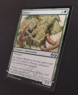 MTG Magic: The Gathering - Brawn - Ultimate Masters (NP) (SIGNED) (ARTIST PROOF) - Image 2