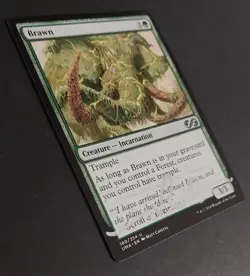 MTG Magic: The Gathering - Brawn - Ultimate Masters (NP) (SIGNED) (ARTIST PROOF) - Image 3