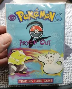 Vintage Pokemon TCG WOTC Base Set 2 Psych Out Theme Deck Factory Sealed 1999 742818061551 - Image 1