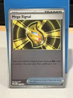 Mega Signal - Reverse Holo Uncommon ME01: Mega Evolution 121/132 NM Pokemon NM - Image 3