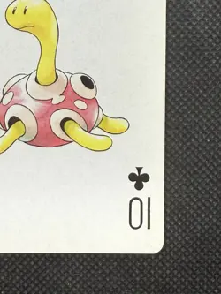 Pokemon Shuckle 10 of Clubs 213 Silver Deck Lugia Playing Card Poker - Image 4