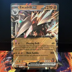 Excadrill ex 46/086 | Near Mint HOLOFOIL | SV: Black Bolt Pokemon TCG - Image 1