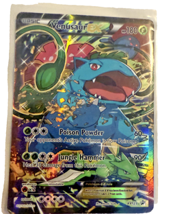 Pokemon Venusaur EX XY123 XY Holo Black Star Promo - LP+ - Image 1