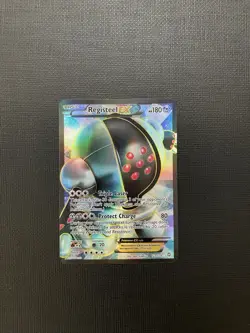 Registeel EX 2012 Dragons Exalted #122/124 Pokemon Full Art Ultra Rare NM/LP - Image 2