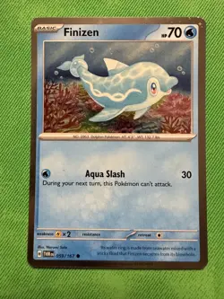 Finizen Pokemon Twilight Masquerade 059/167 Cosmos Holo Promo NM - Image 1