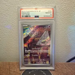 2023 POKEMON JPN SV1V-VIOLET EX ART RARE #086 DROWZEE PSA 10 - Image 1