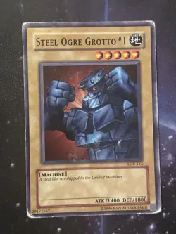 Steel Ogre Grotto #1 - LOB-112 - Common - Unlimited Edition - HP YuGiOh! - Image 1