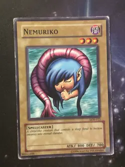 Nemuriko - LOB-013 - Common - Unlimited Edition HP Yugioh Legend of Blue Eyes - Image 1