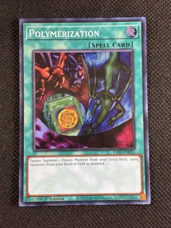 YuGiOh! - Polymerization RA03-EN051 Super Rare 1st Edition Near Mint - Image 1