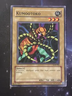 Kumootoko - LOB-082 - Common - Unlimited Edition HP Yugioh Legend of Blue Eyes - Image 1