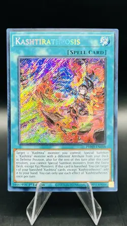 Kashtiratheosis PHHY-EN058 Secret Rare Yugioh Photon Hypernova 1st Edition Mint - Image 1