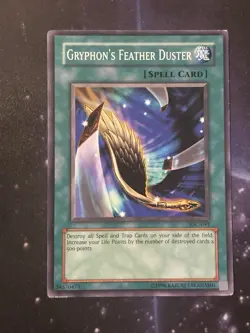 Gryphon's Feather Duster - IOC-091 - Common - Unlimited Edition - HP YuGiOh! - Image 1