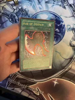 (27) Yugioh! Axe of Despair (MRL-002) Ultra Rare Magic Ruler Unlimited, MP - Image 2