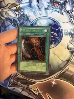 (27) Yugioh! Axe of Despair (MRL-002) Ultra Rare Magic Ruler Unlimited, MP - Image 5