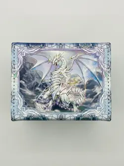 Yugioh Card Deck Box TCG Blue Eyes Ultimate Spirit Dragon Fit 100 Cards Magnetic - Image 4