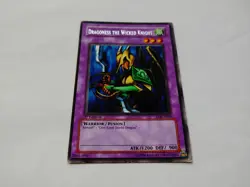 Dragoness the Wicked Knight - LOB-A086 - Rare 1st Edition Yugioh MP - Image 1