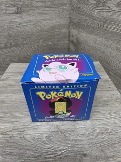 Pokemon 1999 Jigglypuff #039 23k Gold Plated Trading Card Pokeball BK Sealed - Image 1