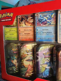 PokemonTCG Prismatic Evolutions Costco 8 Mini-Tin Bundle w Promo Cards - Image 2
