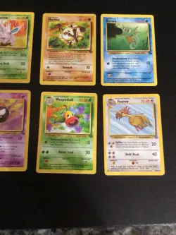 Lot Of 10 Vintage Non-Holo Pokemon Cards w/Pikachu - No Duplicates - NICE! - Image 3