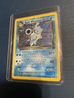 Pokemon TCG Dark Blastoise #3/82 Rare Holo Card Vintage - Image 2