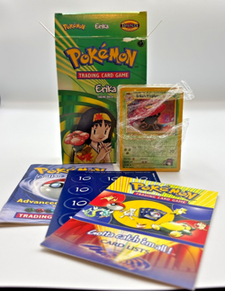 Pokemon Cards - Erika Theme Deck - Opened Complete - Gym Heroes Vileplume - Image 1