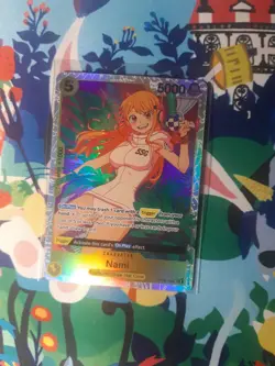 One Piece Card Game - Nami OP08-106 SR Two Legends - Near Mint - Image 1