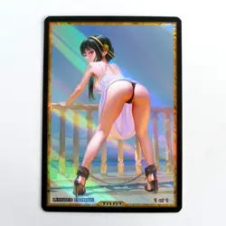 YOR FORGER Waifu Anime Card LIMITED 1/1 Custom TCG Holo T11159 - Image 1