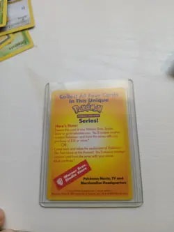 CATCH MEW POKEMON CARD MOVIE PROMO INSERT NM CONDITION - Image 3