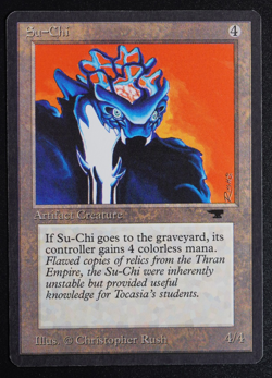 Su-Chi Magic: the Gathering Card Antiquities MTG Reserved List 1993 - Image 1