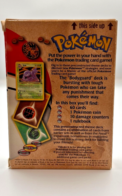 Pokemon Cards - BodyGuard Theme Deck - Opened Complete - Fossil Set - Muk - Image 4