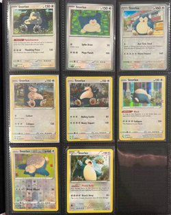 Pokemon TCG Snorlax Card Lot x8 NM condition - Image 1