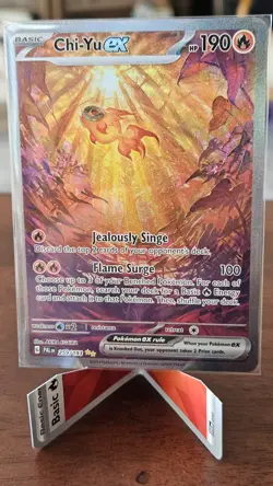 Pokemon TCG Chi-Yu EX 259/193 Sv02: Paldea Evolved Holo Card - Image 1