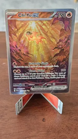 Pokemon TCG Chi-Yu EX 259/193 Sv02: Paldea Evolved Holo Card - Image 2