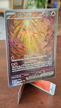 Pokemon TCG Chi-Yu EX 259/193 Sv02: Paldea Evolved Holo Card - Image 3