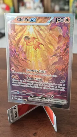 Pokemon TCG Chi-Yu EX 259/193 Sv02: Paldea Evolved Holo Card - Image 4