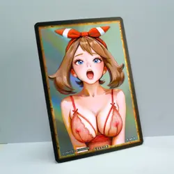 MAY Waifu Anime Card LIMITED 1/1 Custom TCG Holo Goddess Story ACG T11123 - Image 2