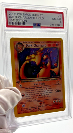 Pokemon Cards - PSA 8 1st Edition Dark Charizard 4/82 - Team Rocket - BGS - Image 4