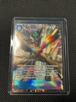 One Piece TCG Cards-Blue Deck Alt-Art, SR & R lot. Aramaki, Boa, Newgate NM - Image 5