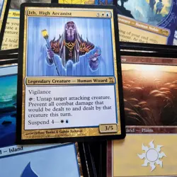 Complete Commander Magic Deck EDH 100 Cards - Ith's WIZARDS Scary Defensive Rare - Image 1