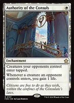 Authority of the Consuls - Foundations | MTG Card - Image 4