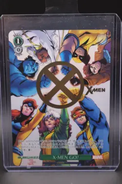 Signed Weiss schwarz marvel vol.2 X-MEN GO Card MAR/S113-051SP SP Foil - Image 1