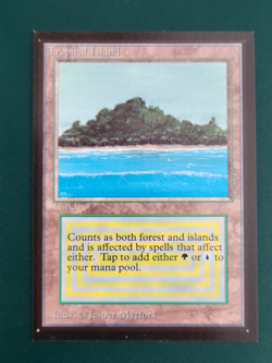 MTG Collector's Edition - Tropical Island - NM - Not Tournament Legal - Image 1