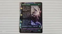 Magic: the Gathering- Final Fantasy ~ Uncommon ~ Summon: Fenrir (BAF) - Image 1