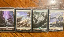 Sealed Land Pack From Fat Pack - Full Art Battle for Zendikar Lands, non-foil - Image 2