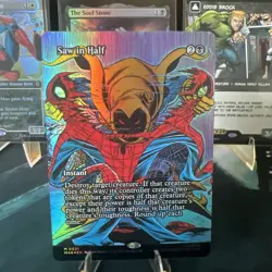 Saw in Half (Borderless) Marvel Universe Eternal-Legal Foil - Image 1