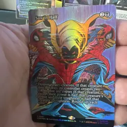 Saw in Half (Borderless) Marvel Universe Eternal-Legal Foil - Image 3