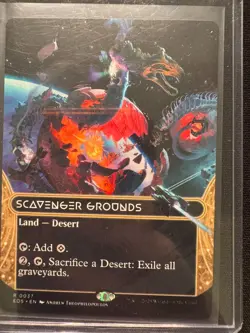 Scavenger Grounds (Borderless 37) - NM - EOE - MTG - Image 1