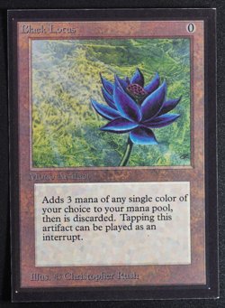 Black Lotus Magic Card International Collectors' Edition ICE MTG - Image 1