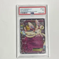 2016 POKEMON GENERATIONS SYLVEON EX #RC21 RADIANT HOLO PSA 7 NM #116891386 - Image 1
