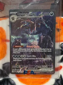 Pokemon TCG Hydreigon ex 169/086 Ultra Rare Scarlet & Violet White Flare NM/M - Image 2